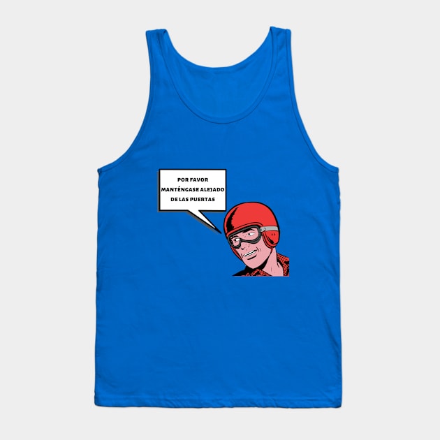 Please Stand Clear of the Doors Tank Top by Disney Assembled